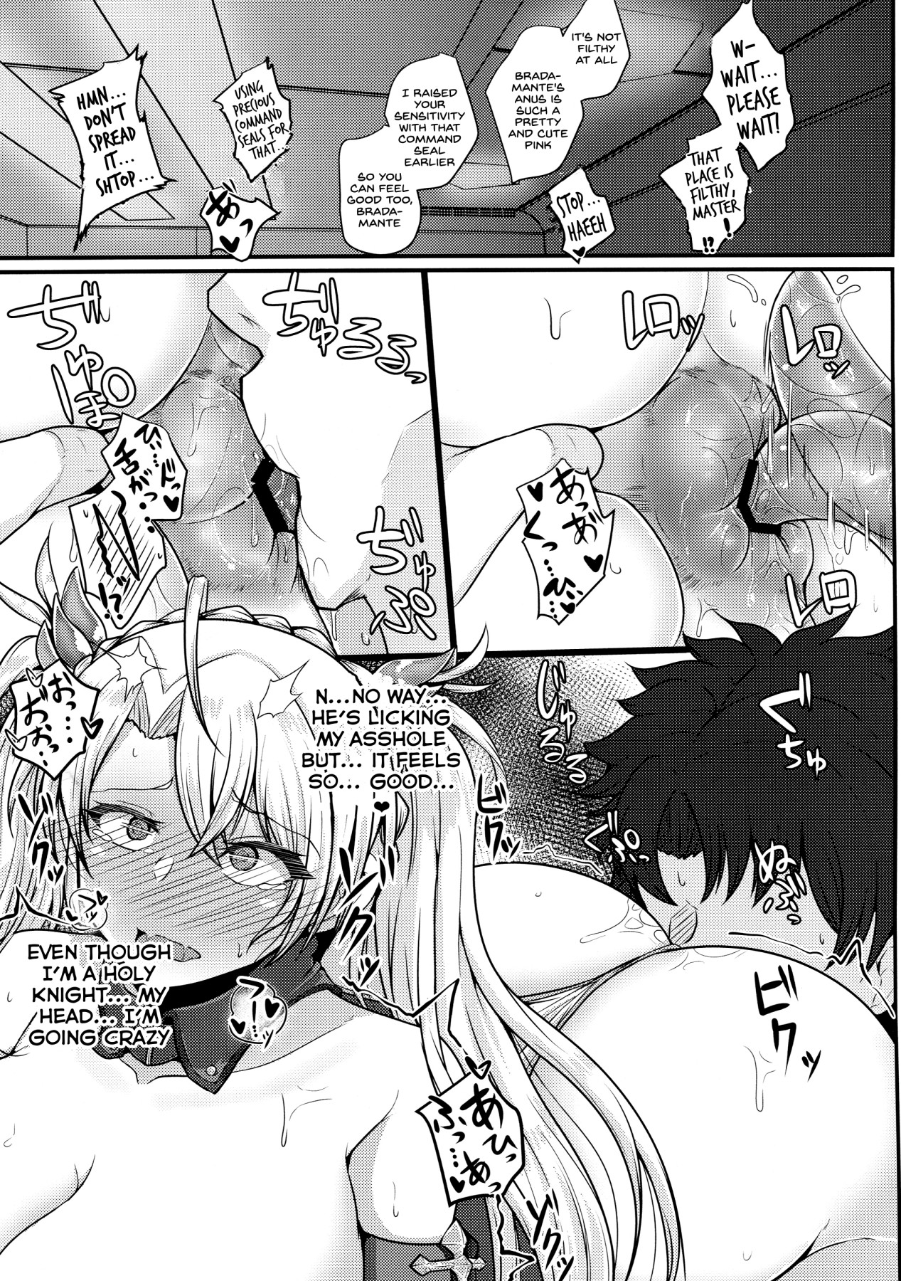 Hentai Manga Comic-A Book Where Bradamante Helps You Get Off With Her Ass-Read-12